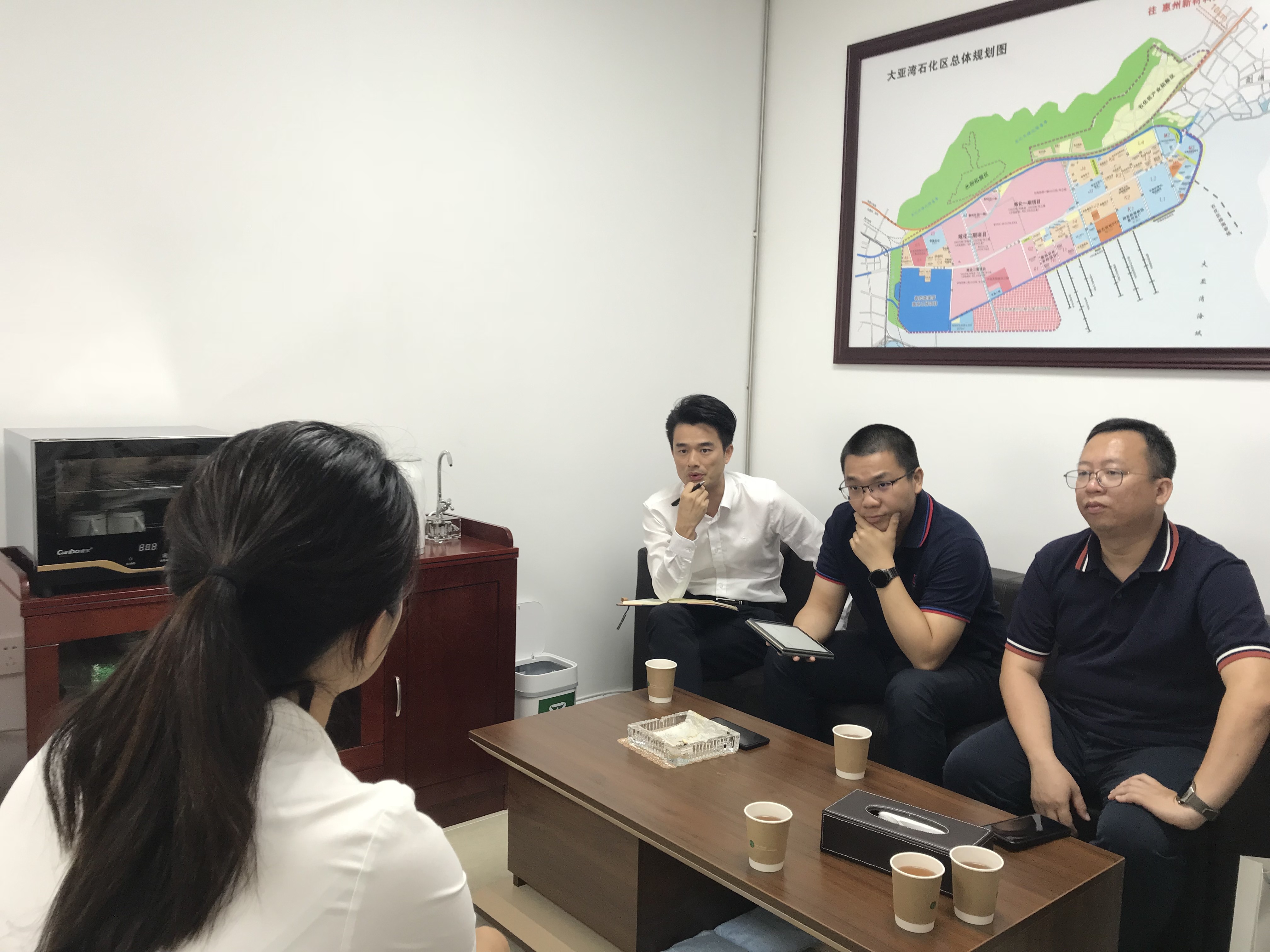 市大数据公司、广州数据交易所一行到大亚湾开展石化行业数据要素市场调研(图1)