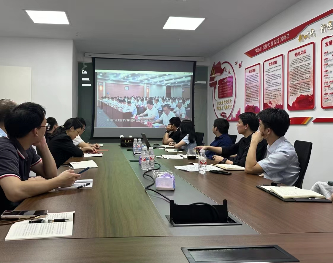 市大数据公司召开党员干部（扩大）学习暨党风廉政建设专题会议(图1)