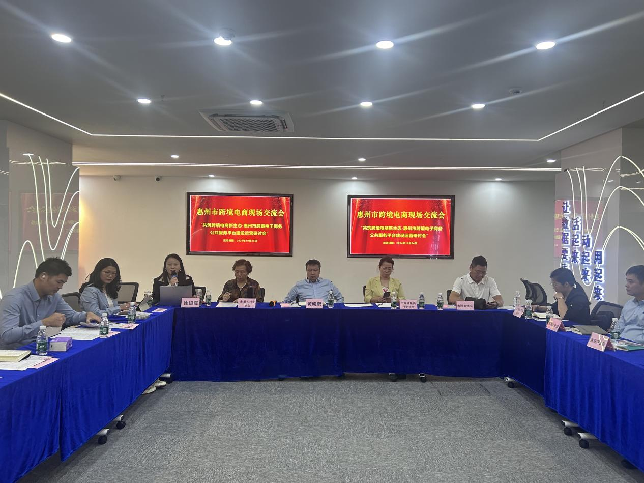 中国（惠州）跨境电子商务综合试验区公共服务平台 现场交流会成功举办(图2)