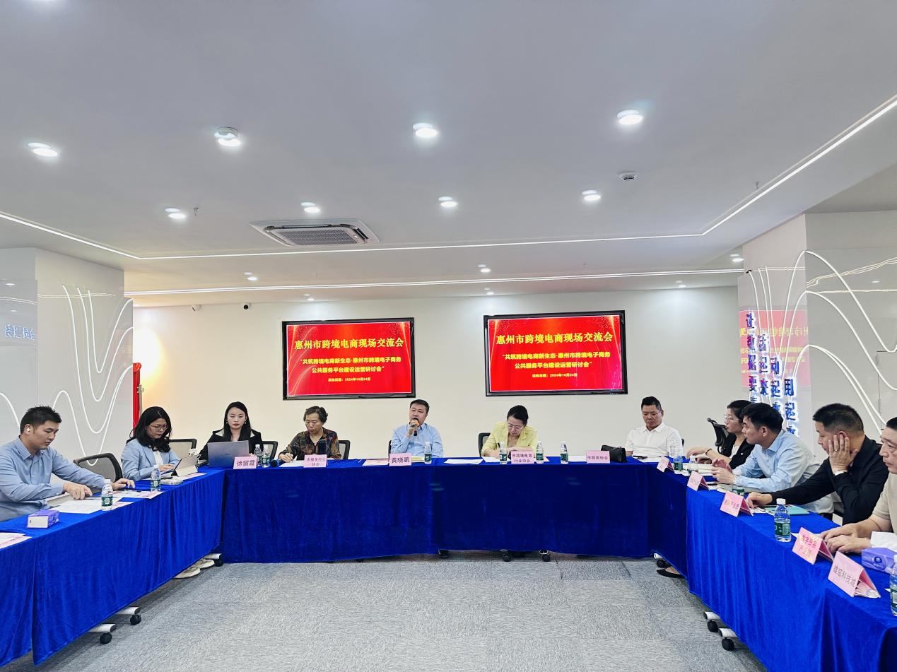 中国（惠州）跨境电子商务综合试验区公共服务平台 现场交流会成功举办(图4)